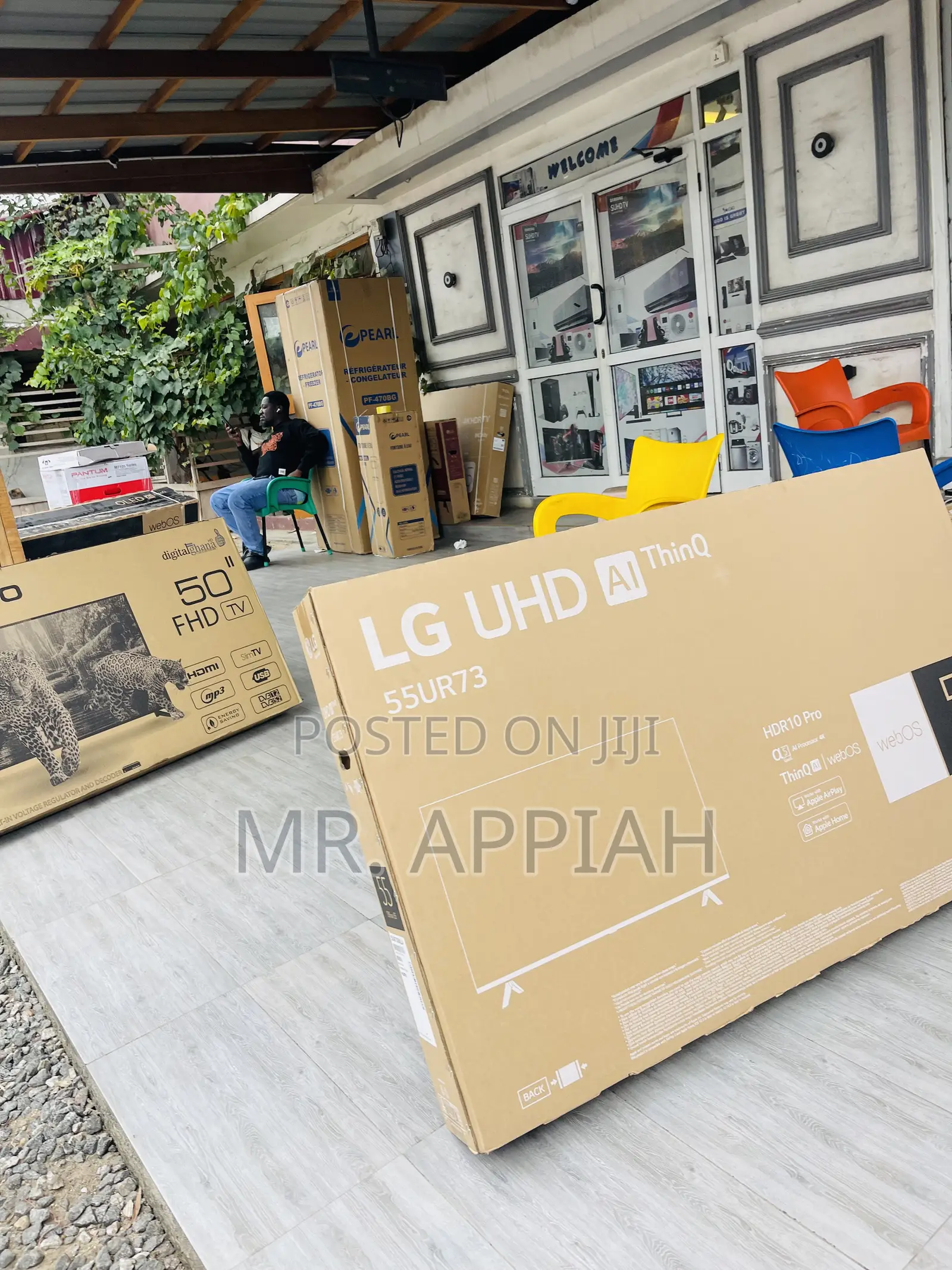 Authentic Lg55ur7800 55” Uhd Smart Television(2023)Black