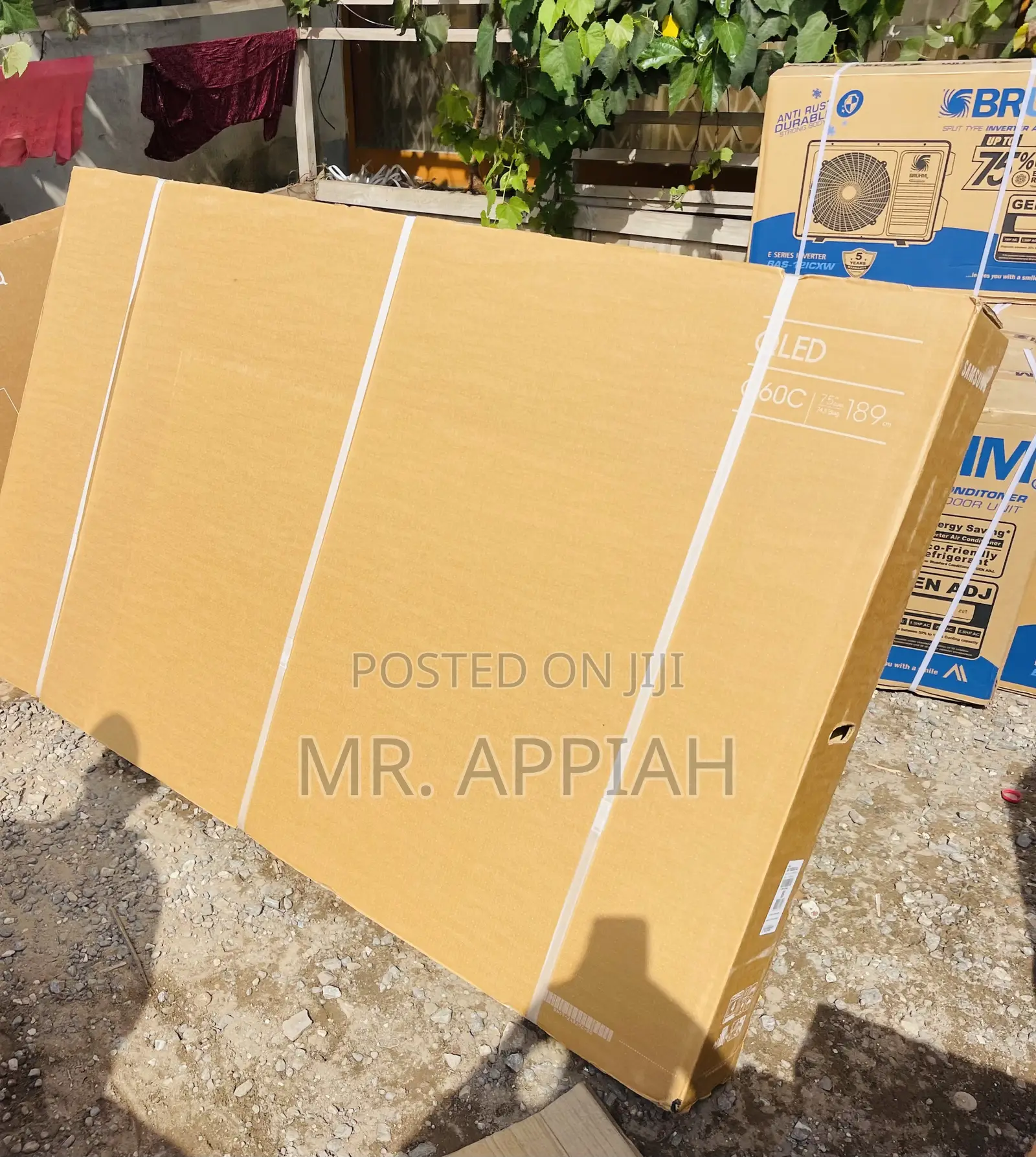Newly in Stock Samsung 75q60c 75” Qled Smart Tv.