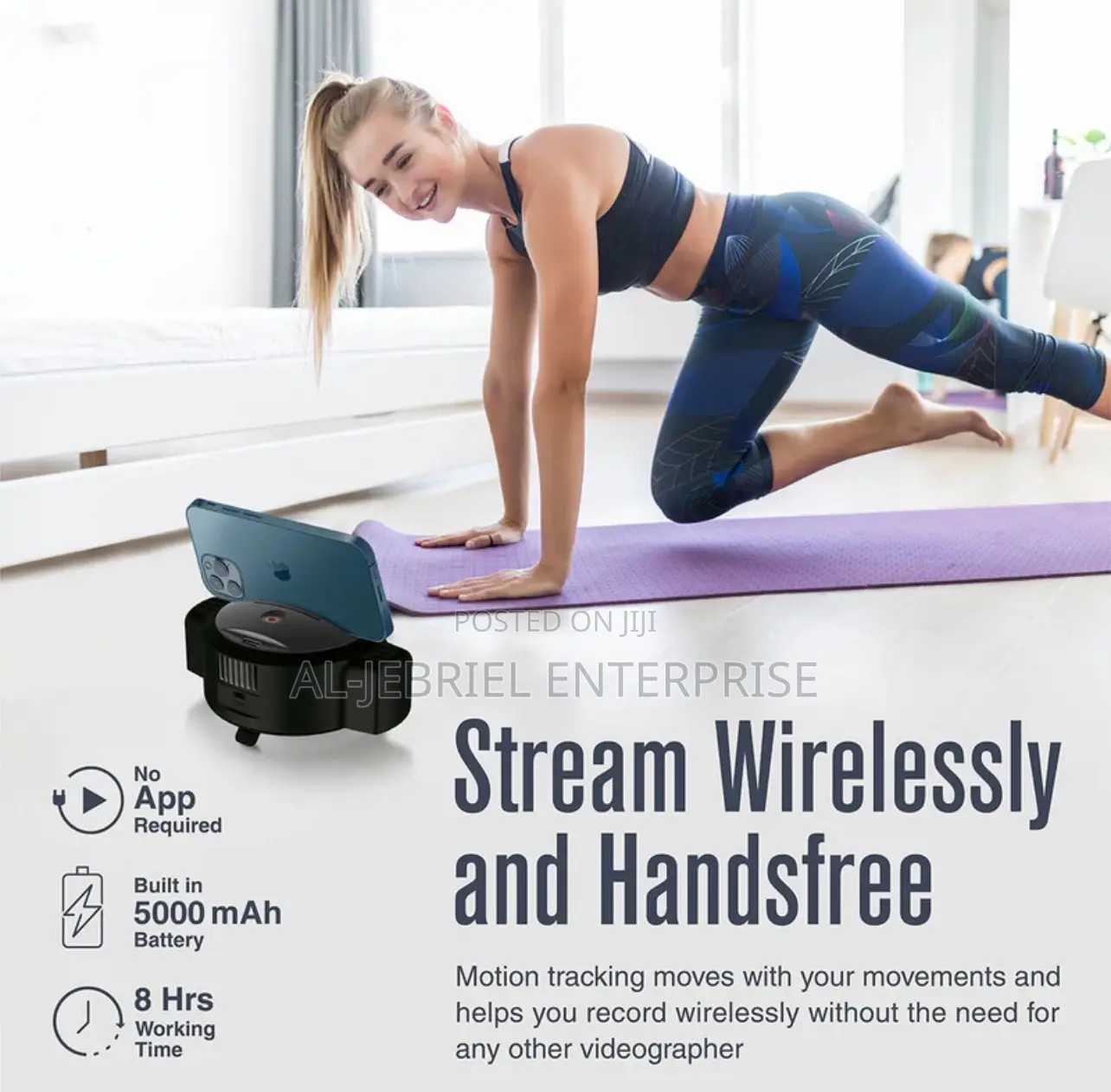 Promate Vision-Hd Streaming Webcam With 500 Mah Powerbank