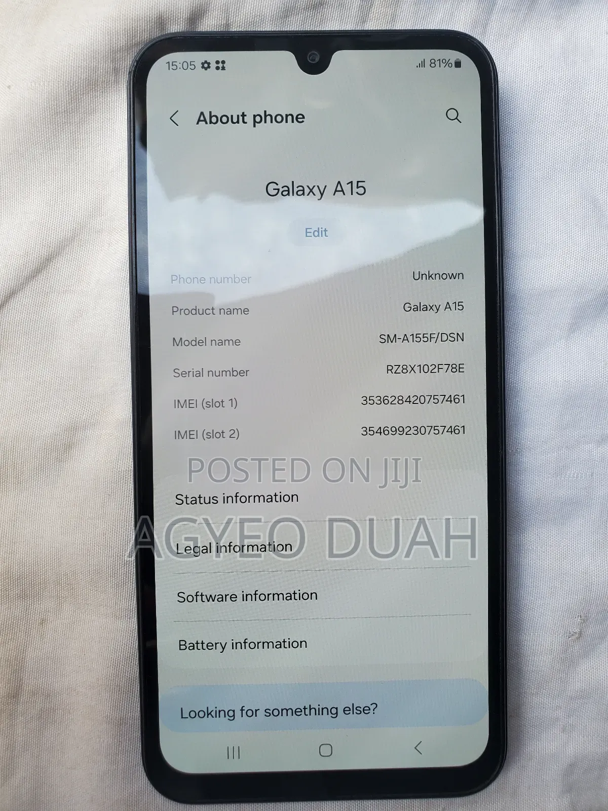 Samsung Galaxy A15 128 GB