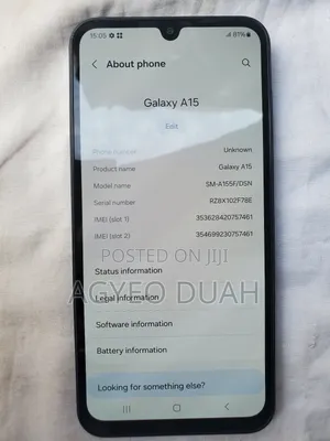 Samsung Galaxy A15 128 GB