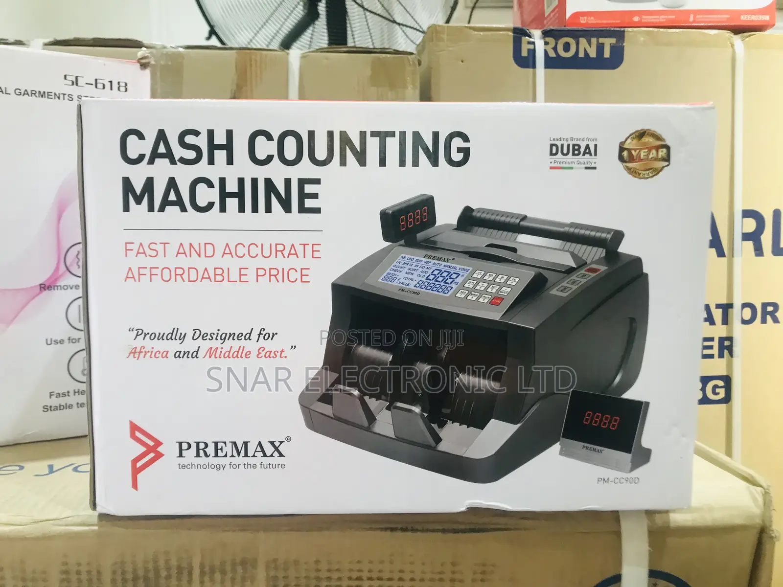 Bestseller Premax Counting Machine With Fake Note Detection