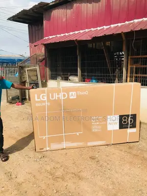 A Cinematic Experience at Home: LG 86" UHD Smart TV