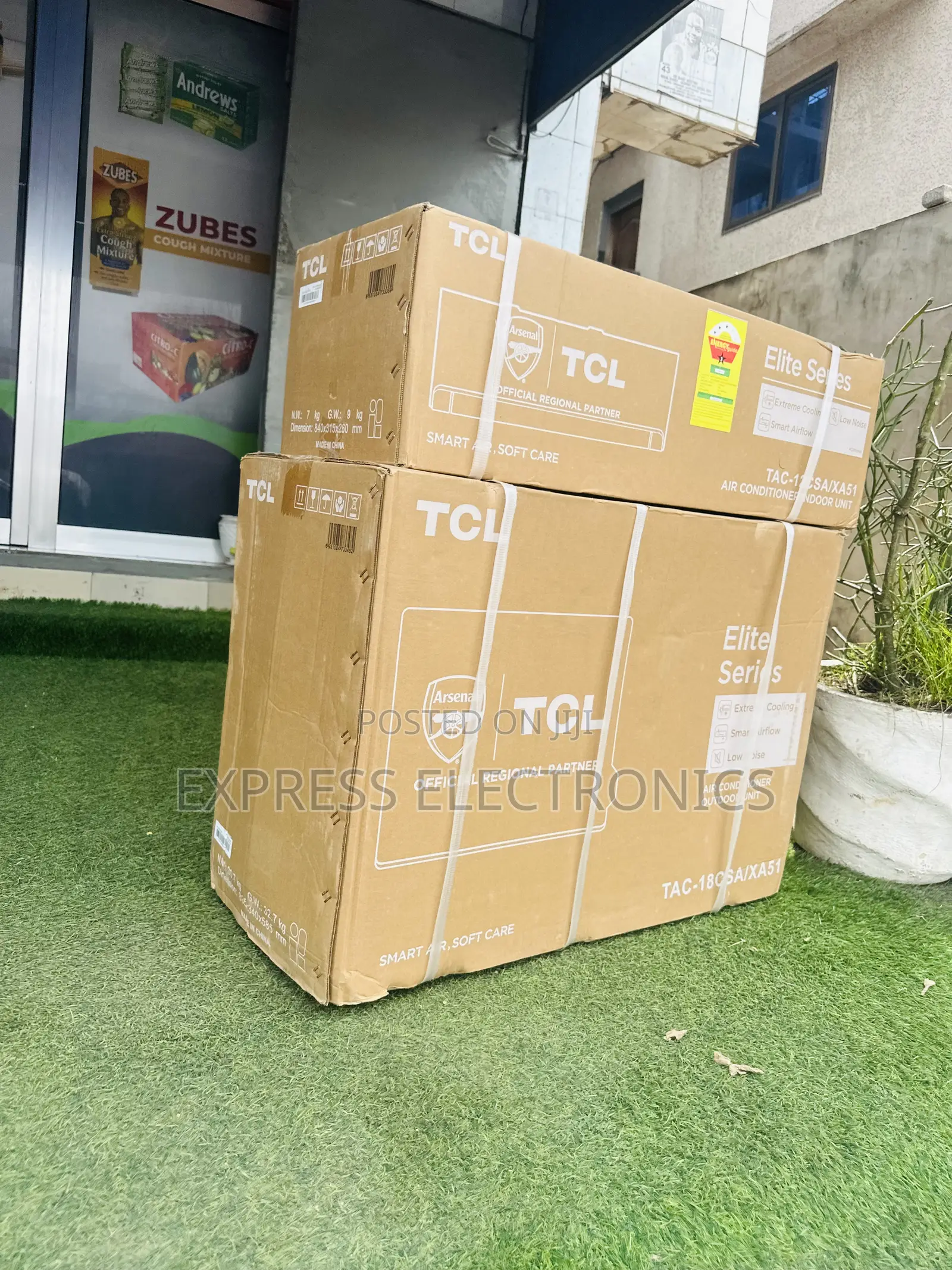 Inner Grooved Copper Tubes Inverter TCL 2.5hp