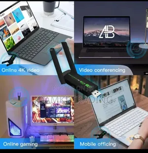 Wifi Adapter + Bluetooth Dual-Band 2g/5ghz Network Card