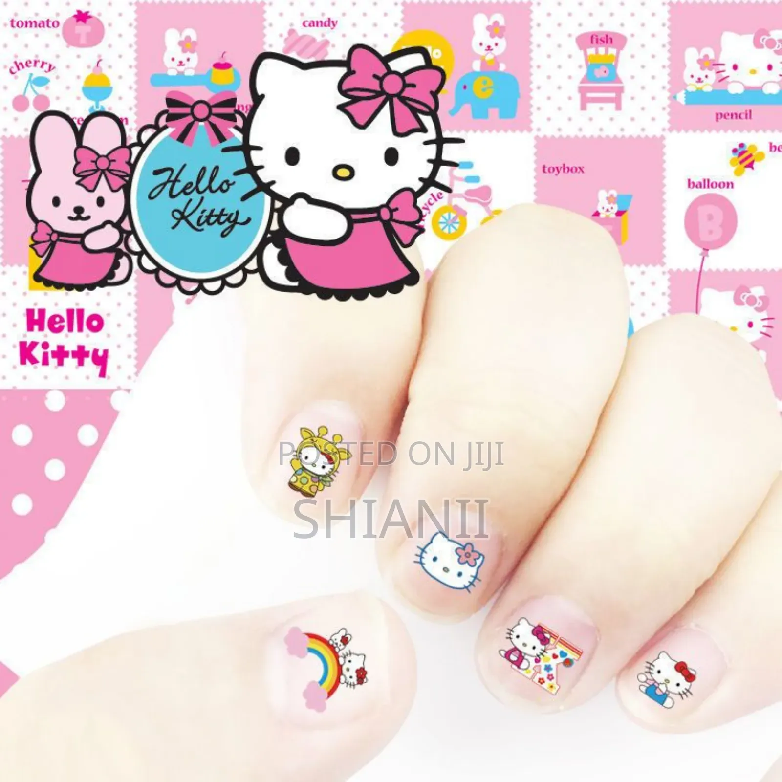 Hello Kitty Nail Art Sticker