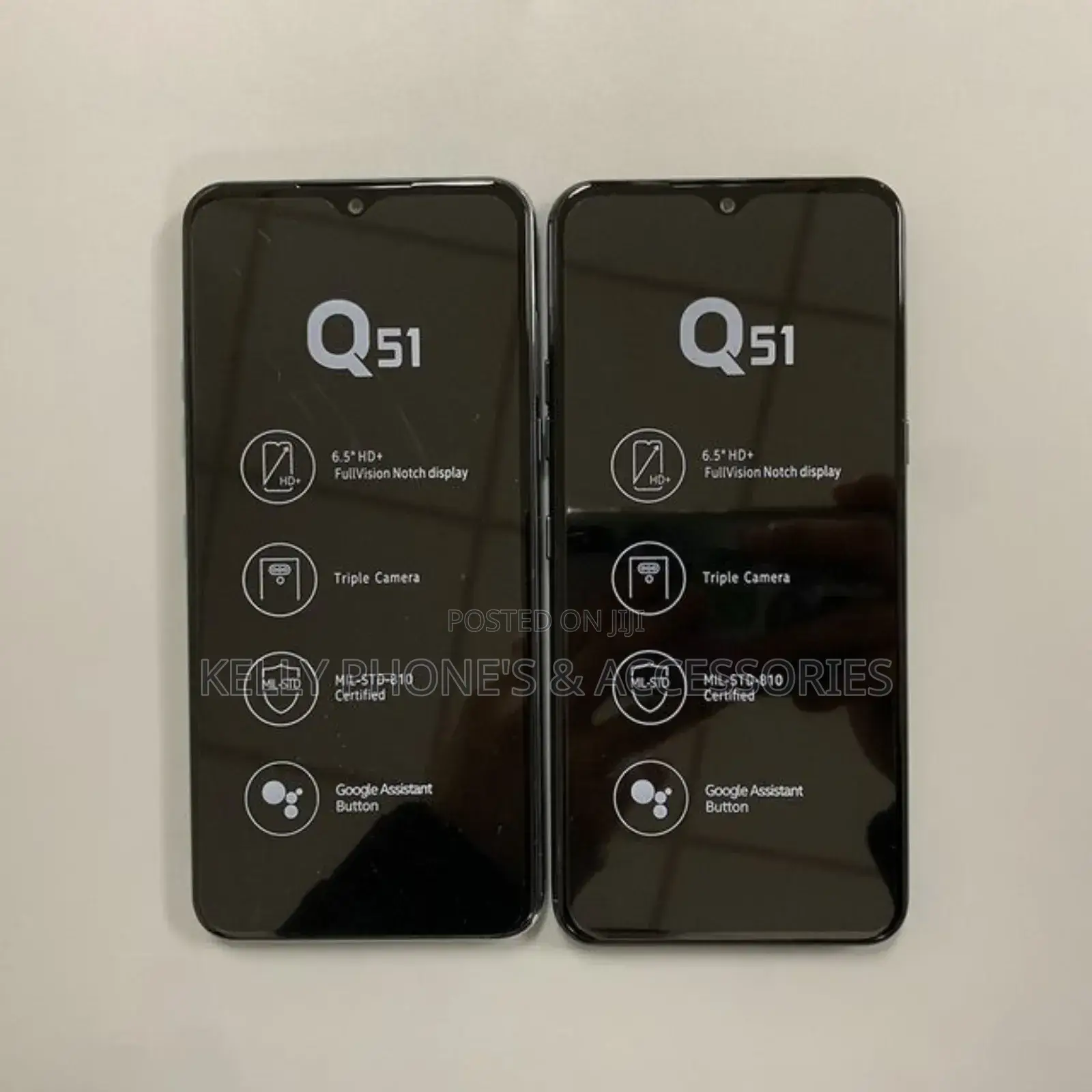 New LG Q51 32 GB Black