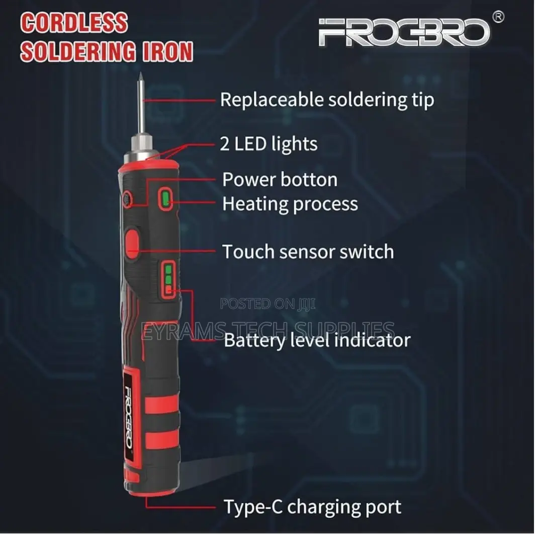 Frogbro Portable Cordless Soldering Iron