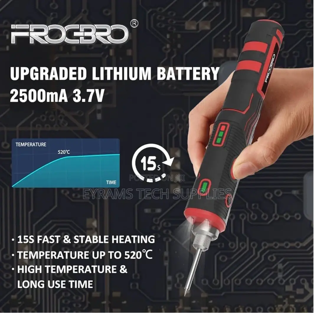 Frogbro Portable Cordless Soldering Iron