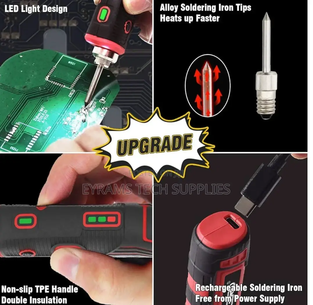 Frogbro Portable Cordless Soldering Iron