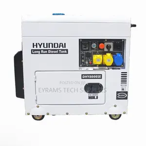 Hyundai Standby Diesel Generator 6kw 7.5kva Silenced