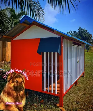 Fortified Double Galvanized Steel Comfy Security Dog Cage