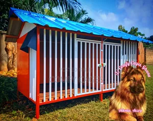 Fortified Double Galvanized Steel Comfy Security Dog Cage