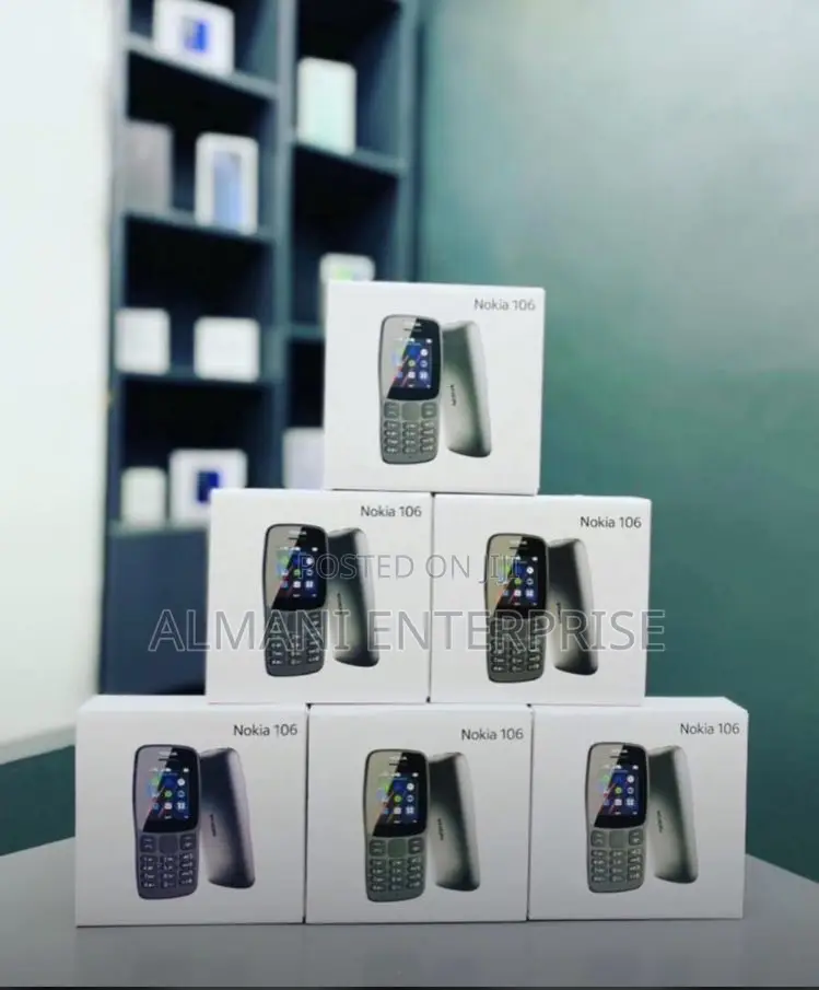 New Nokia 106 Black