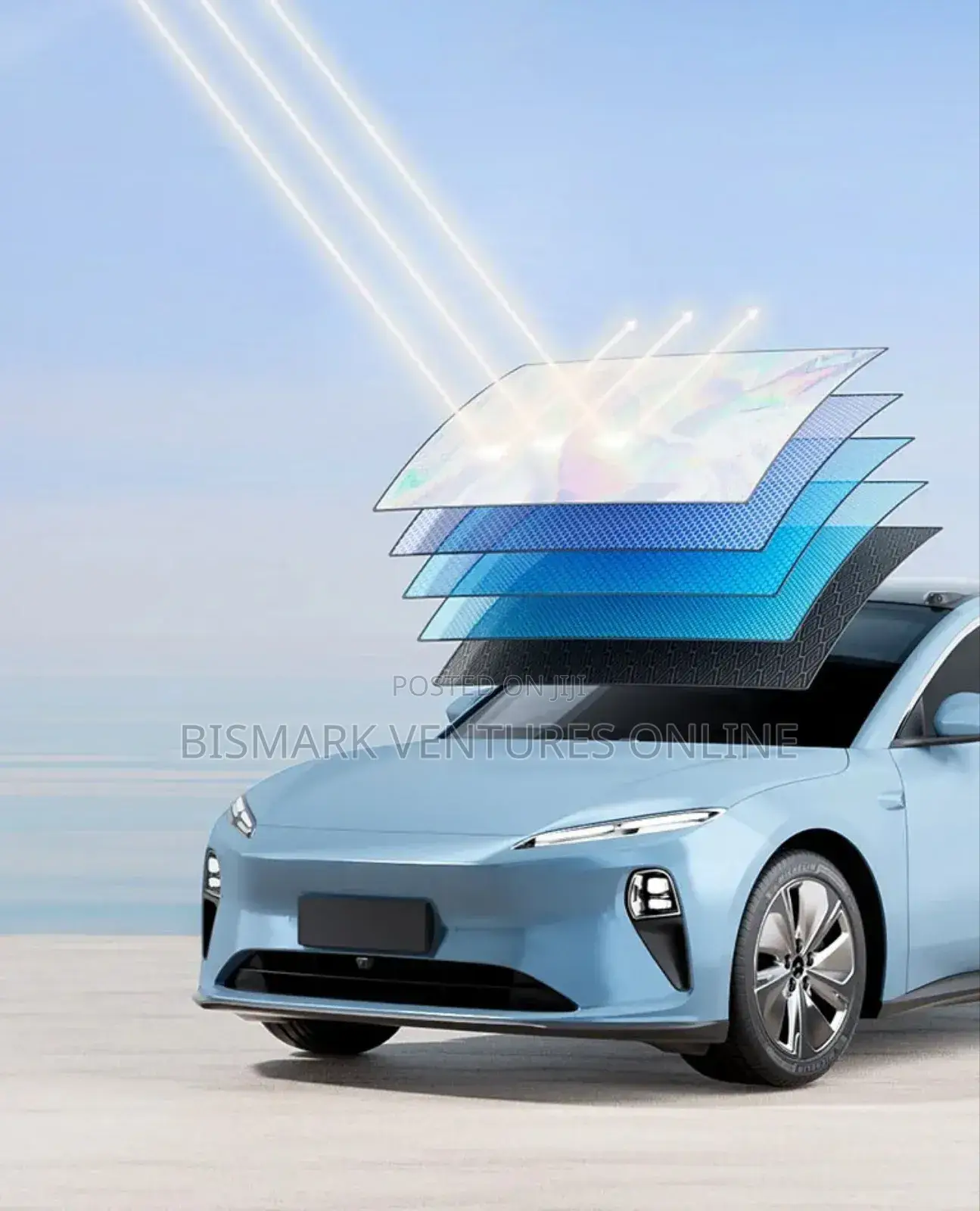 Foldable Car Windshield Sunshade Protection.