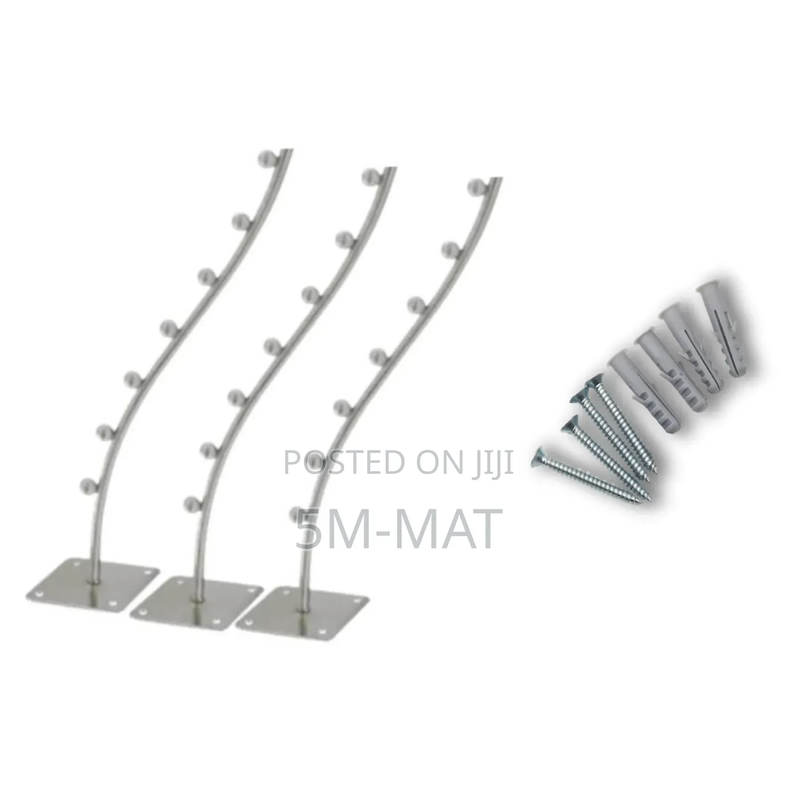 3PCS Wall Mounted Rack With Screws