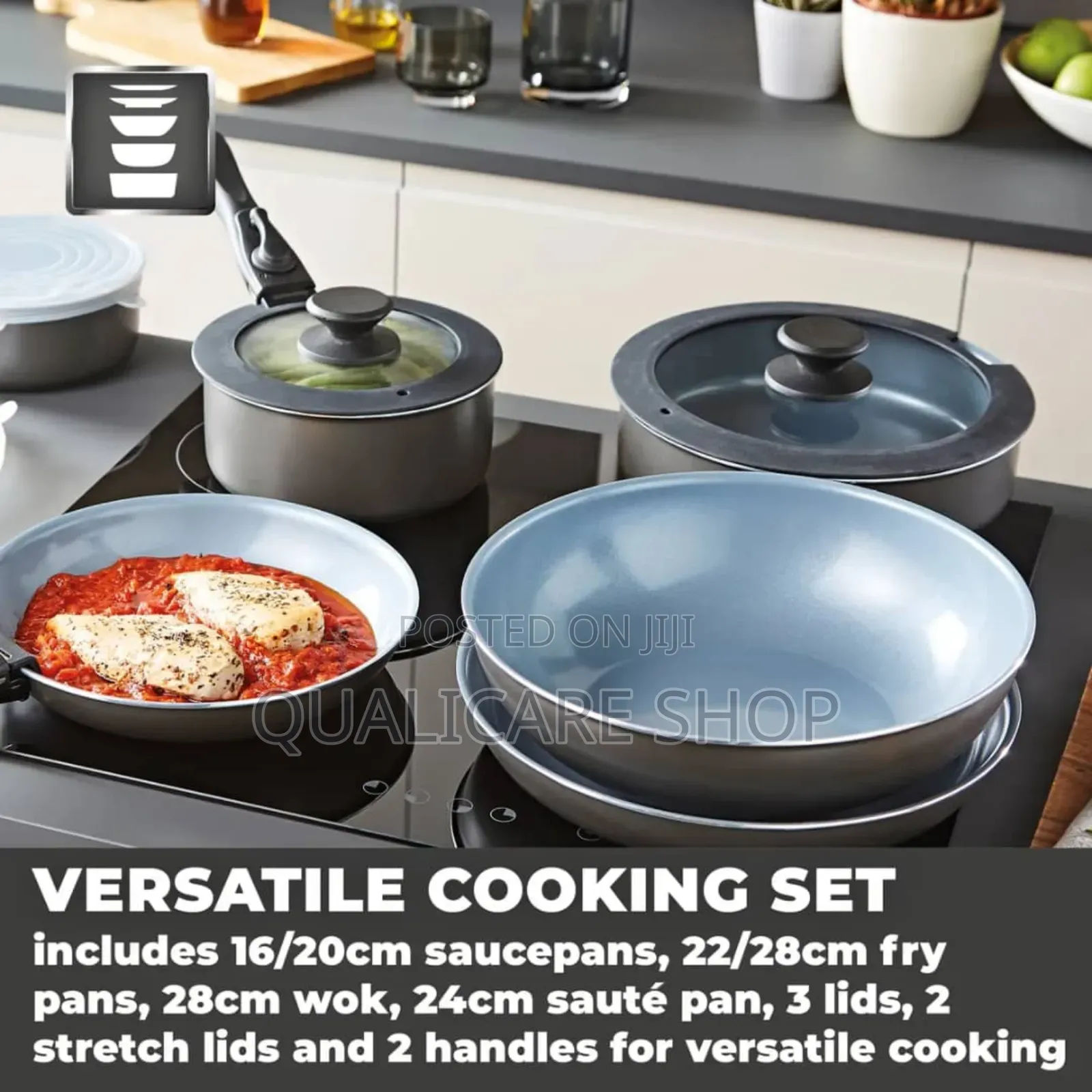 Tower Freedom 13pcs Non-Stick Cookware Set