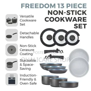 Tower Freedom 13pcs Non-Stick Cookware Set