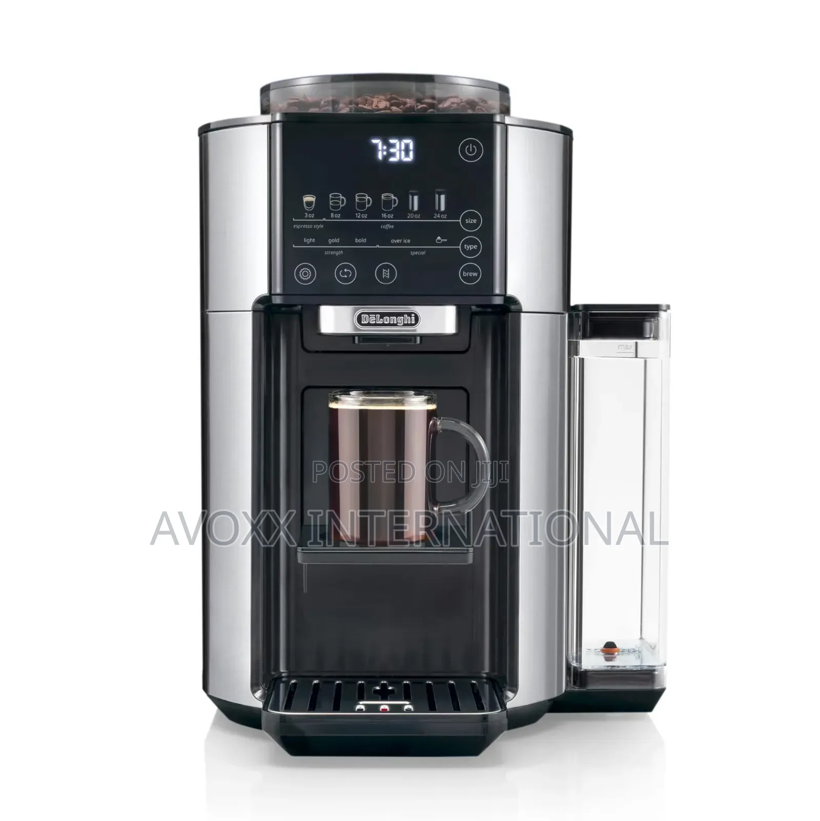 De'longhi Truebrew Coffee Maker, Built in Grinder CAM51025MB