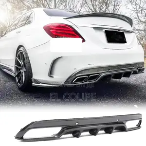 C300 W205 Rear Bumper Diffuser