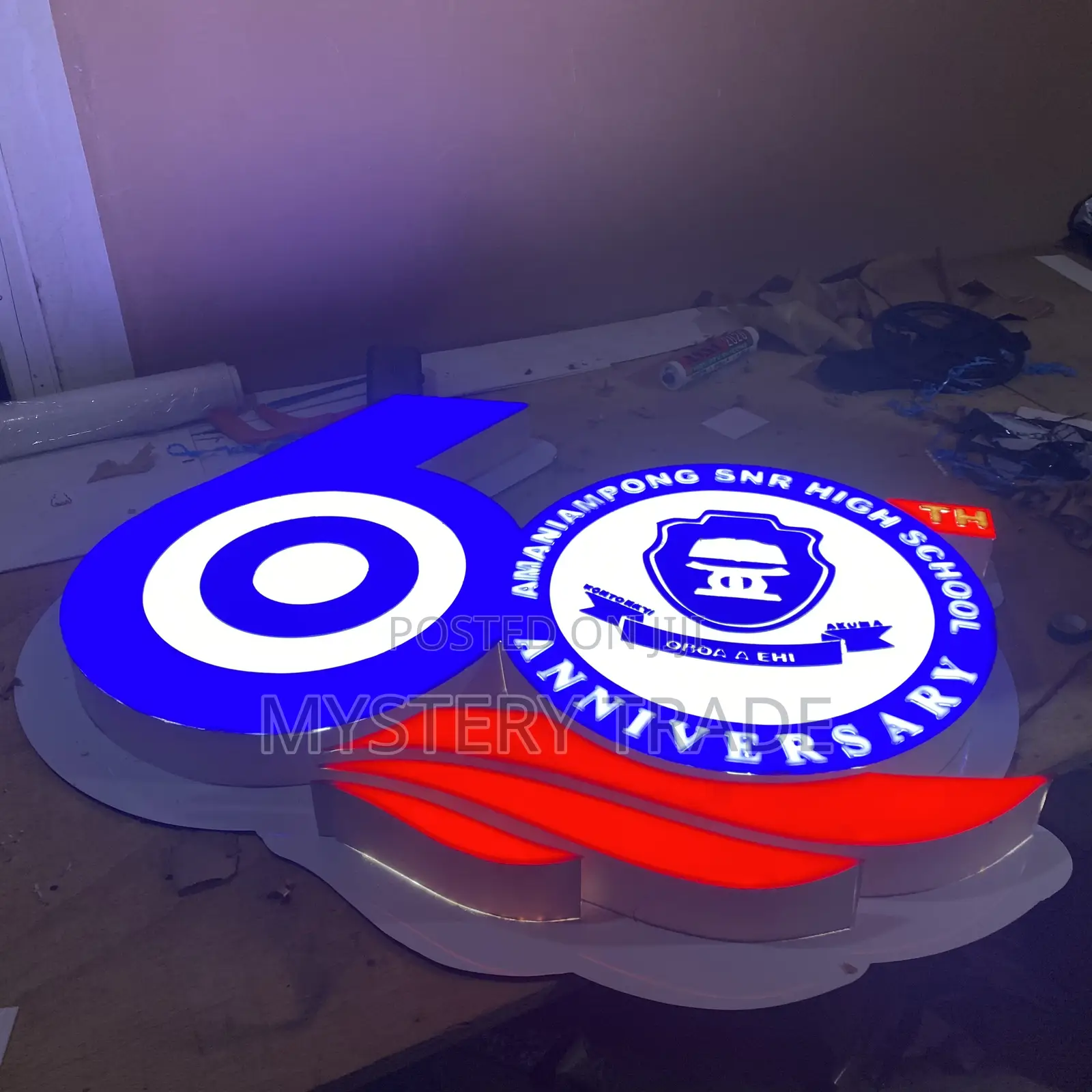 3d Signage for Amaniampong