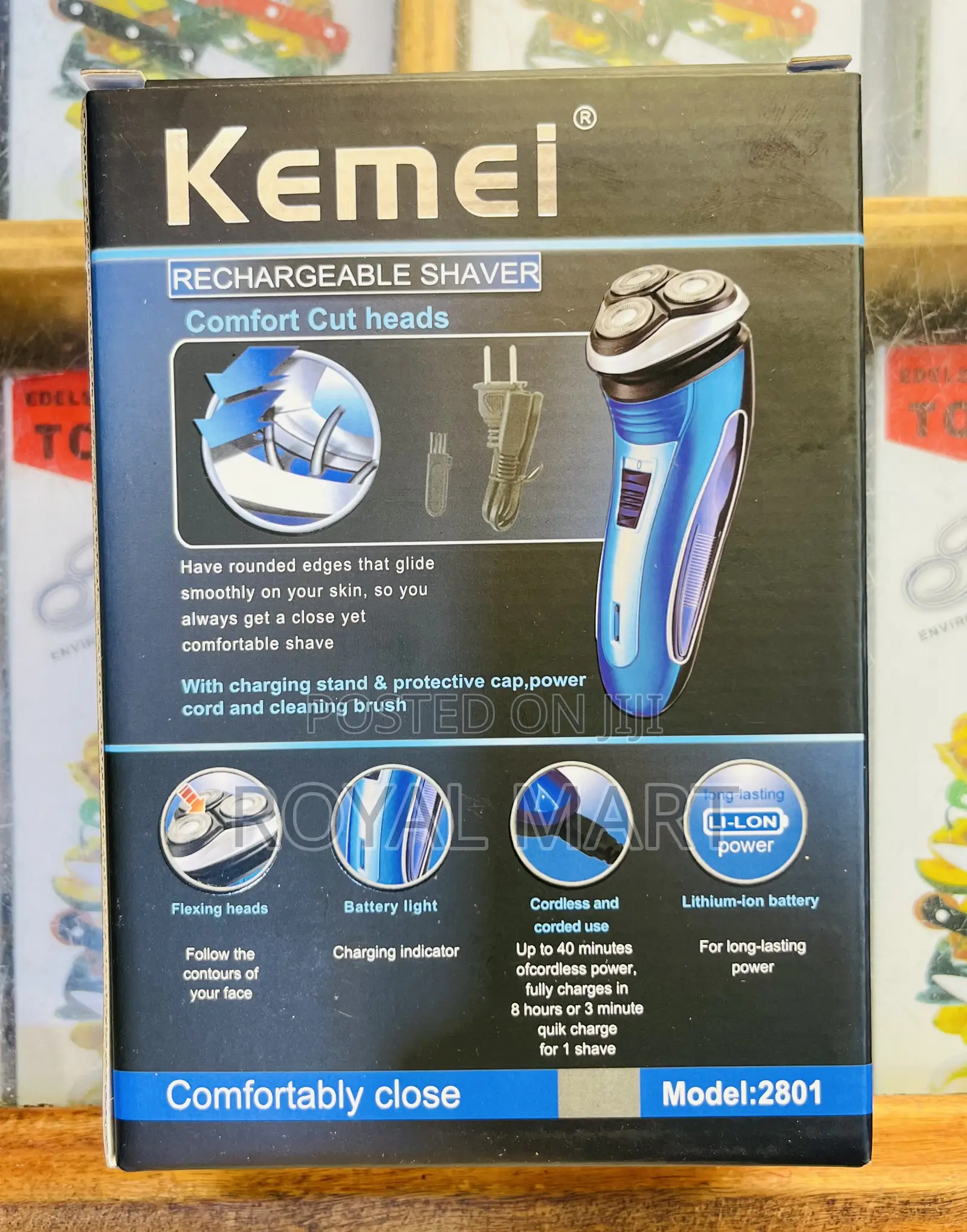Kemei Rechargeable Shaver