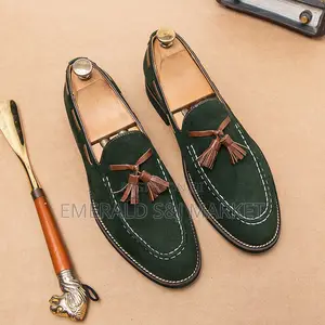 Men's Shoe Suede Loafer