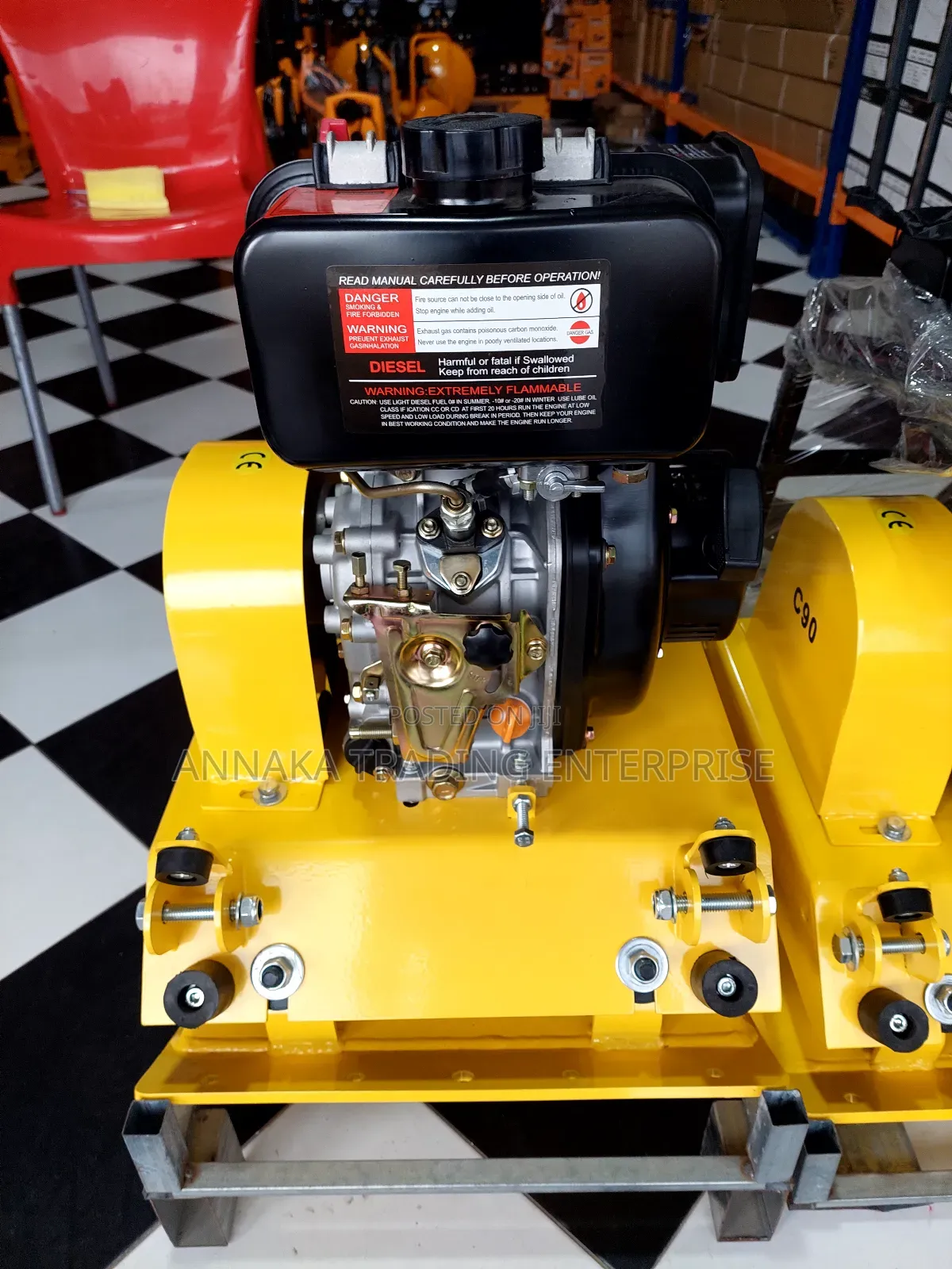 Diesel Plate Compactor