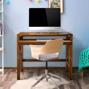 Casual Home Montego Folding Desk W/ Pull-Out Tray-Warm Brown