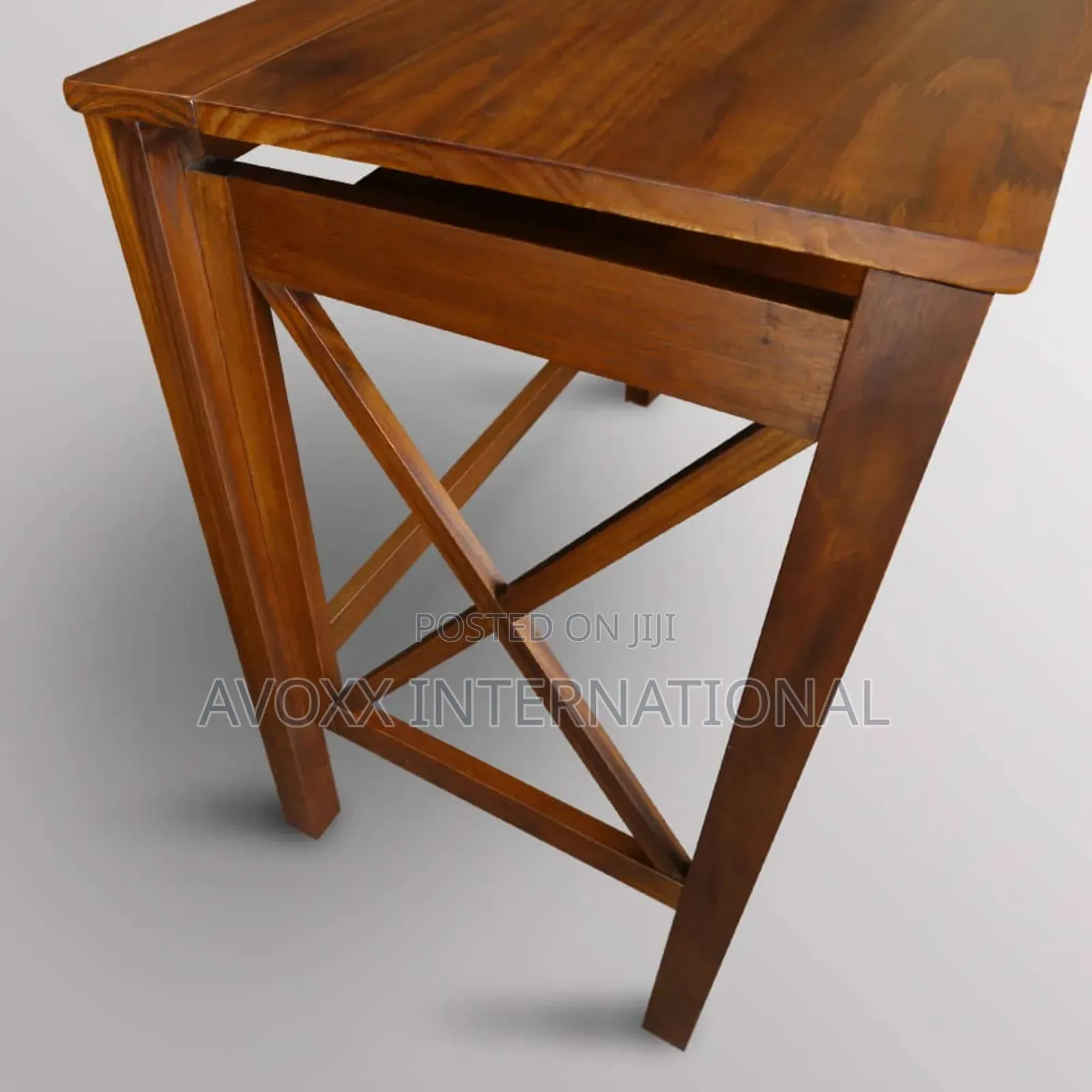Casual Home Montego Folding Desk W/ Pull-Out Tray-Warm Brown