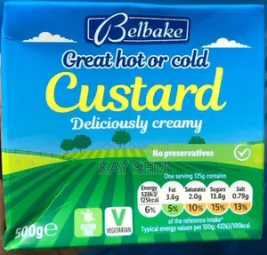 Dessert Menu / Belbake Custard 500g