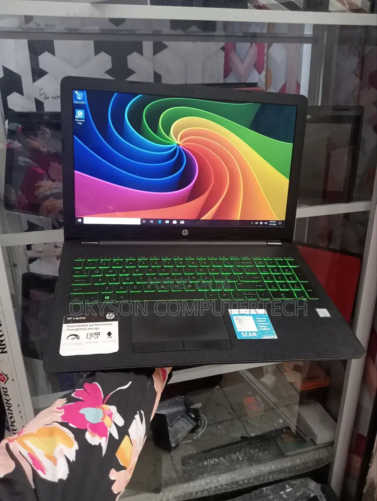 Laptop HP 15s 8GB Intel Core I5 HDD+SSD 512GB