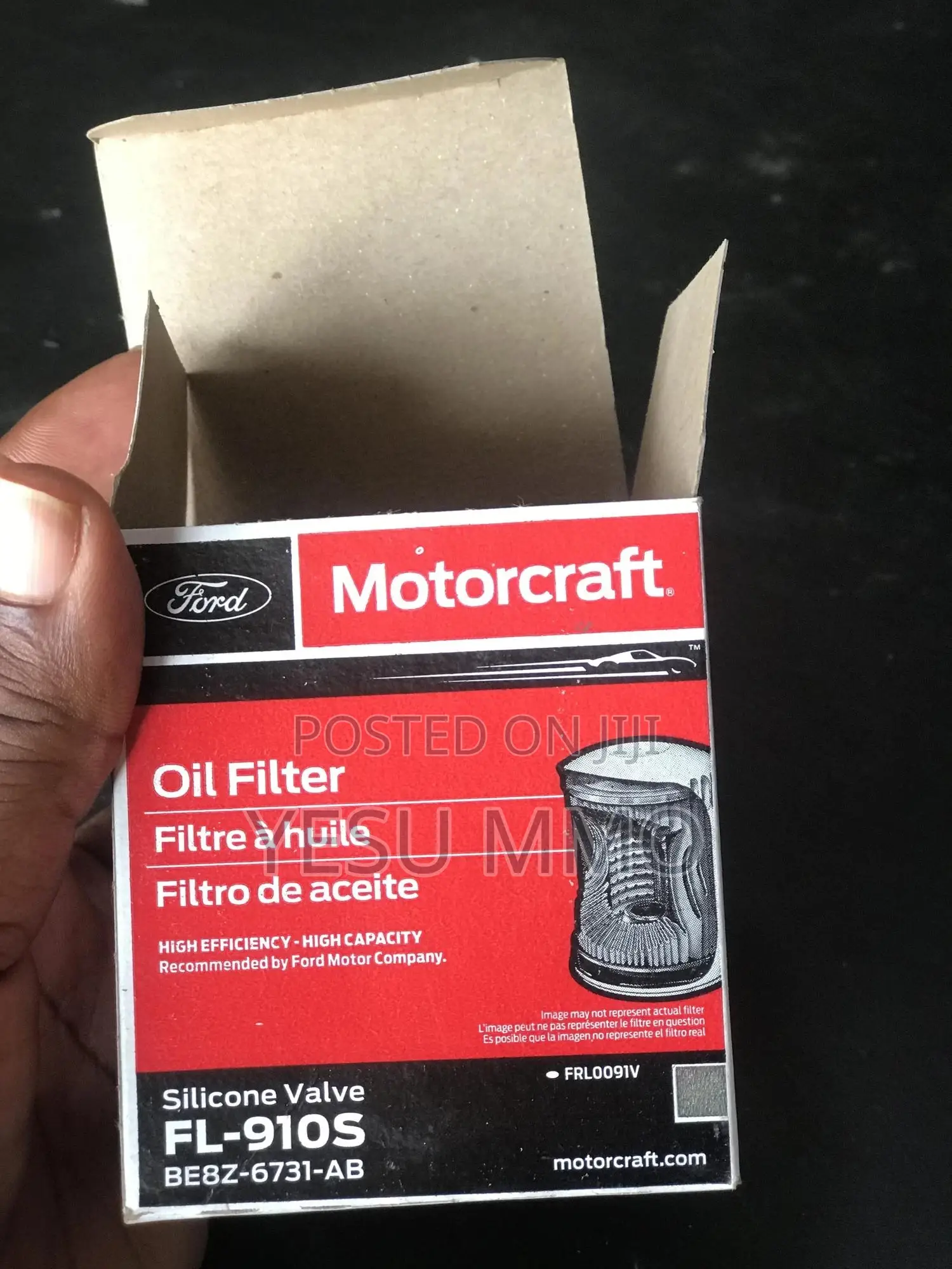 Ford Escape 2016 Oil Filter FL-910S