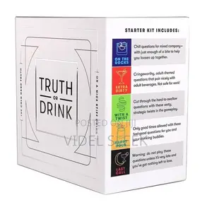 TRUTH or DRINK Card Game