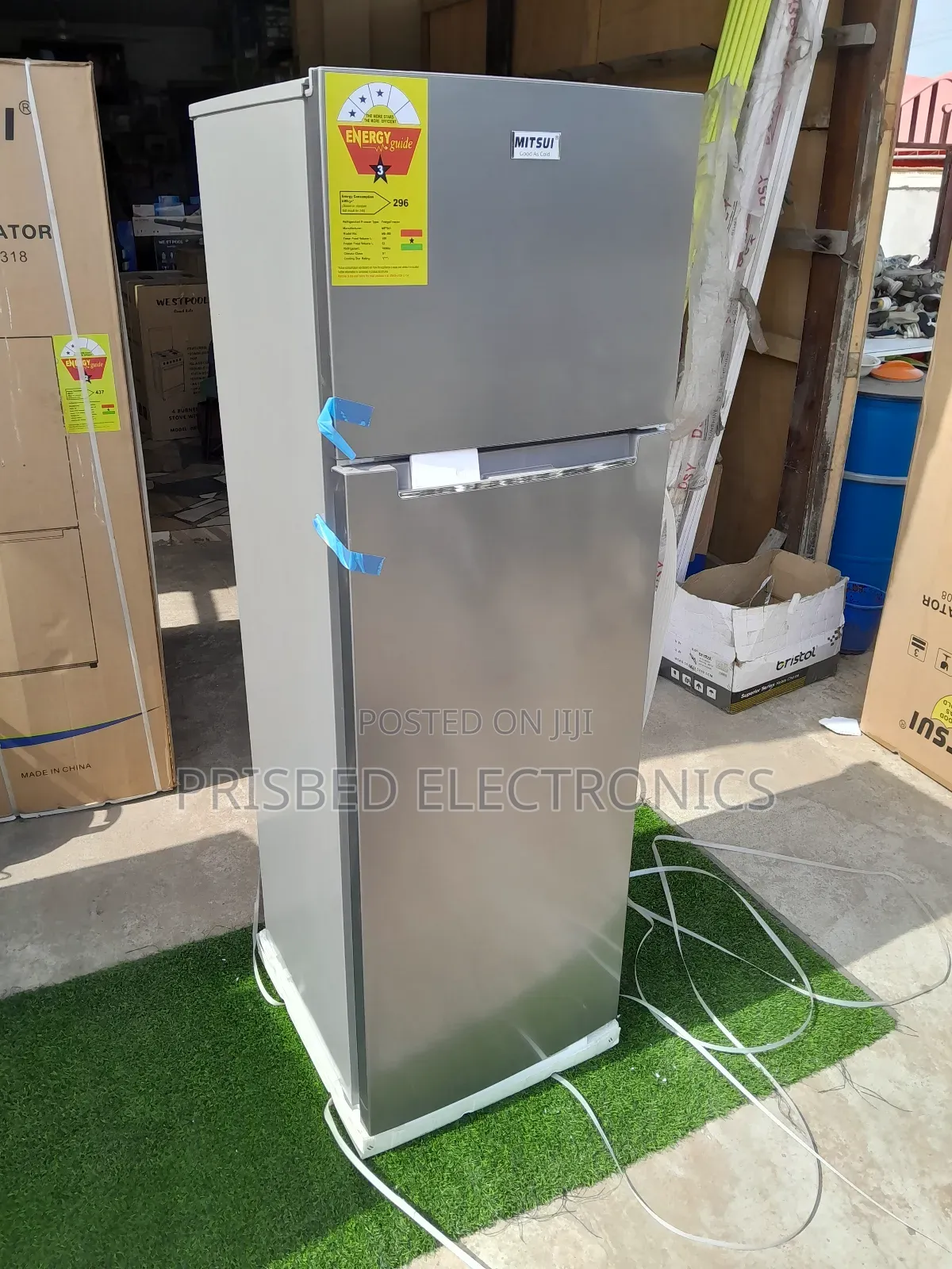 Mitsui Durable Double Door Fridge 252 Litres Top Freezer