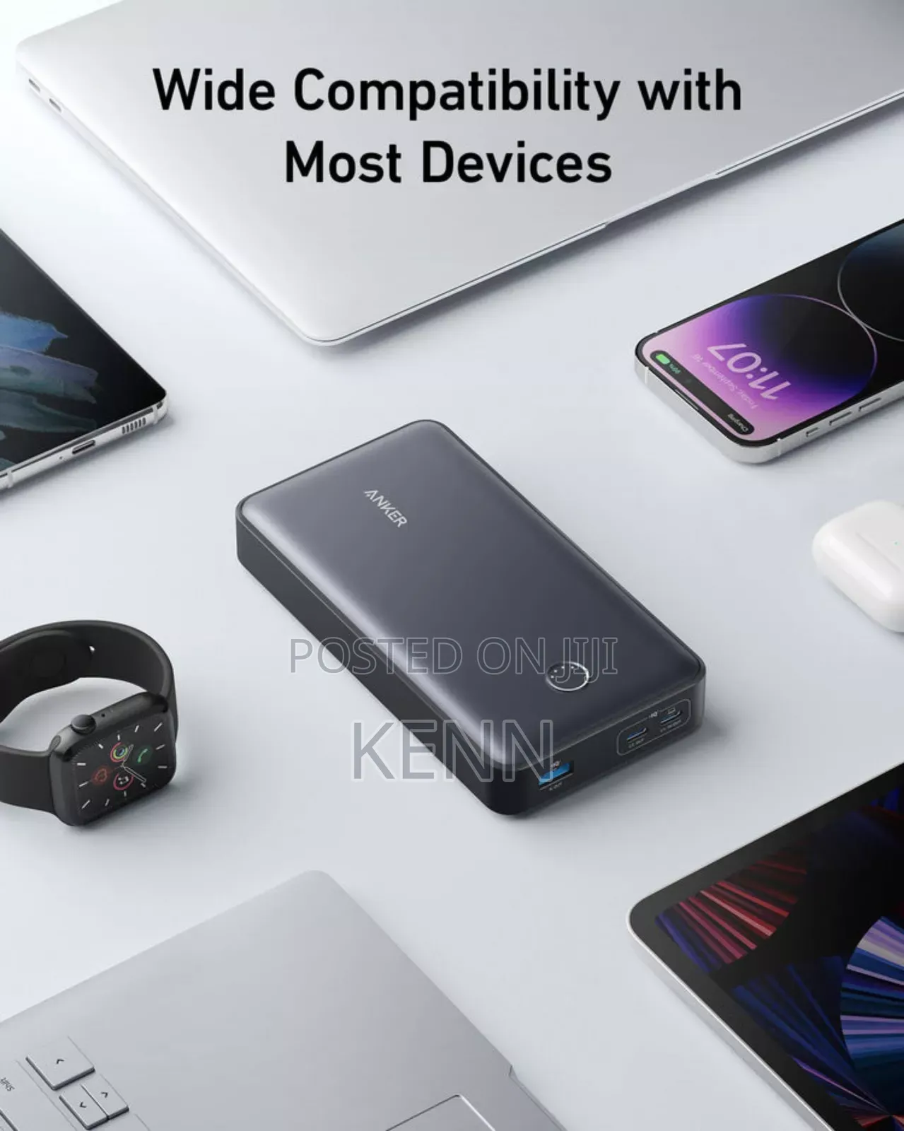 Anker Powercore 535 Type C Powerbank. Phone/45w Laptops/iPad