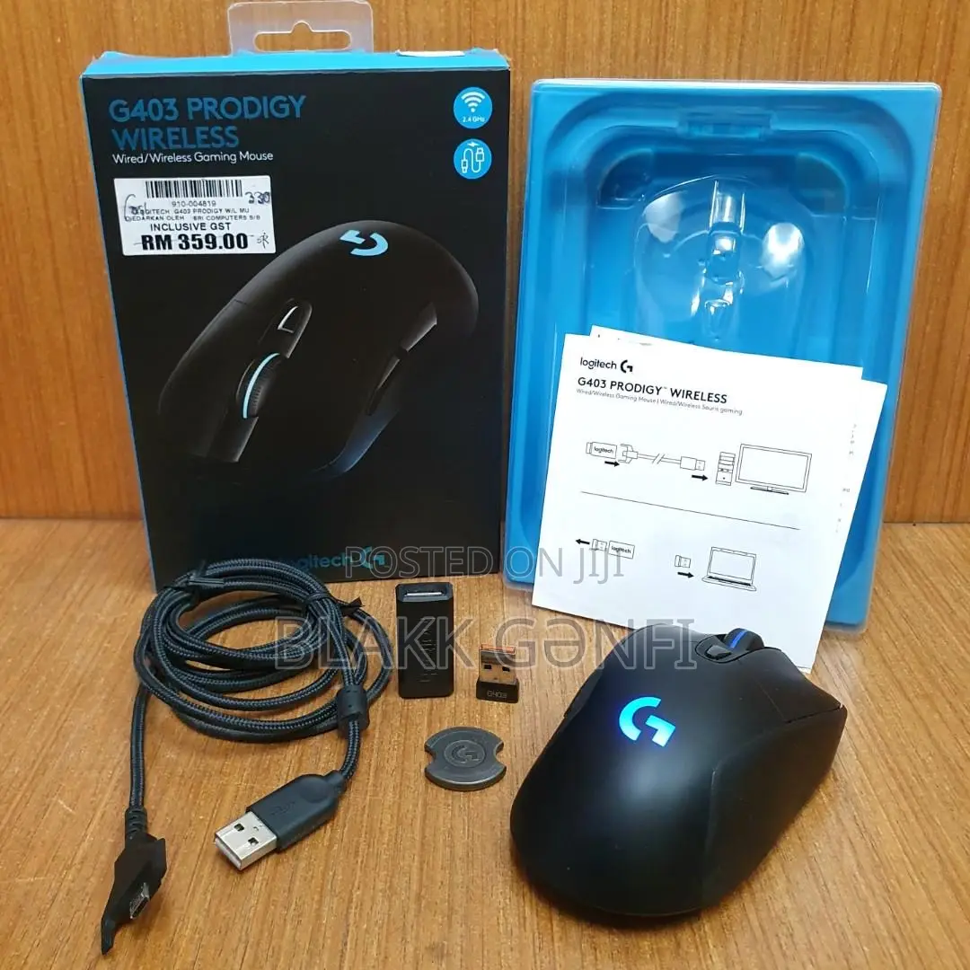 Logitech G403 Wireless Gaming Mouse+High Performance Sensor