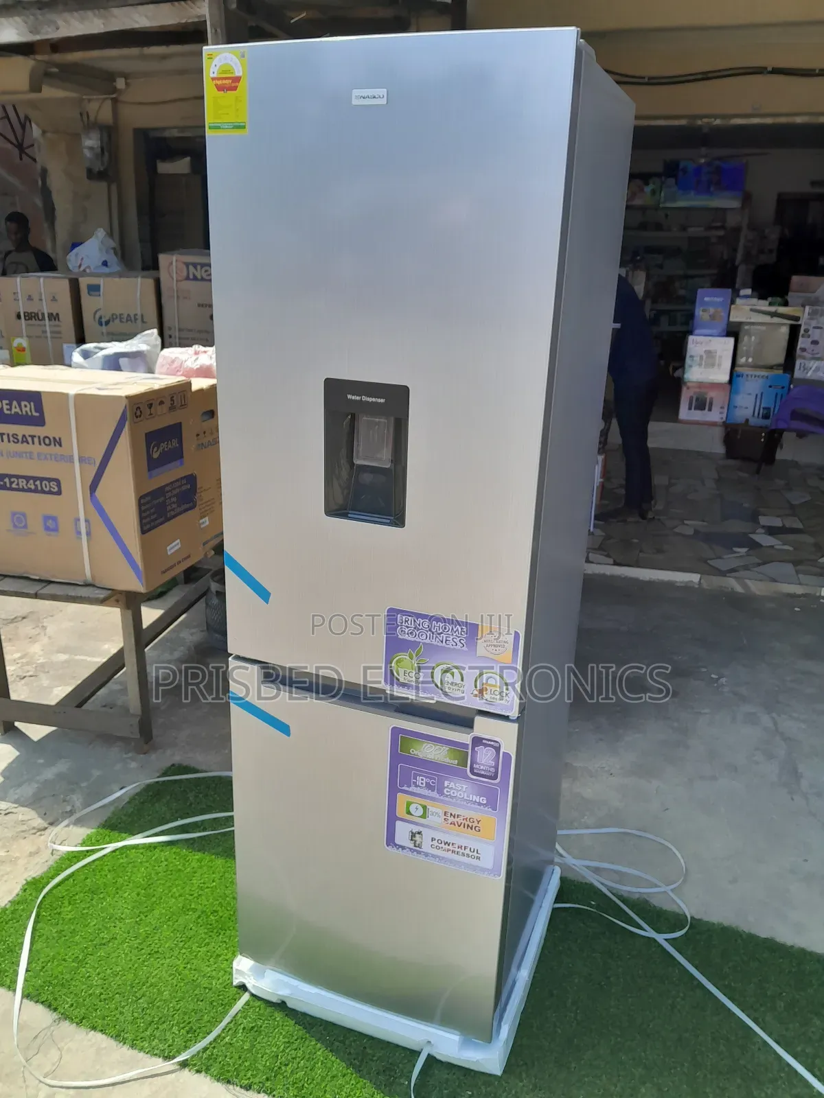 Nasco Durable Double Door Fridge 311 Litres