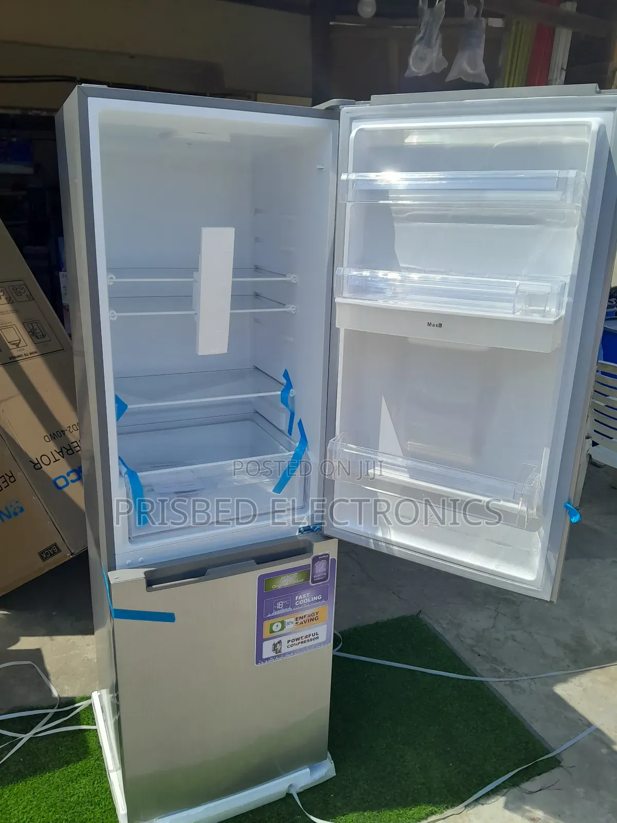 Nasco Durable Double Door Fridge 311 Litres