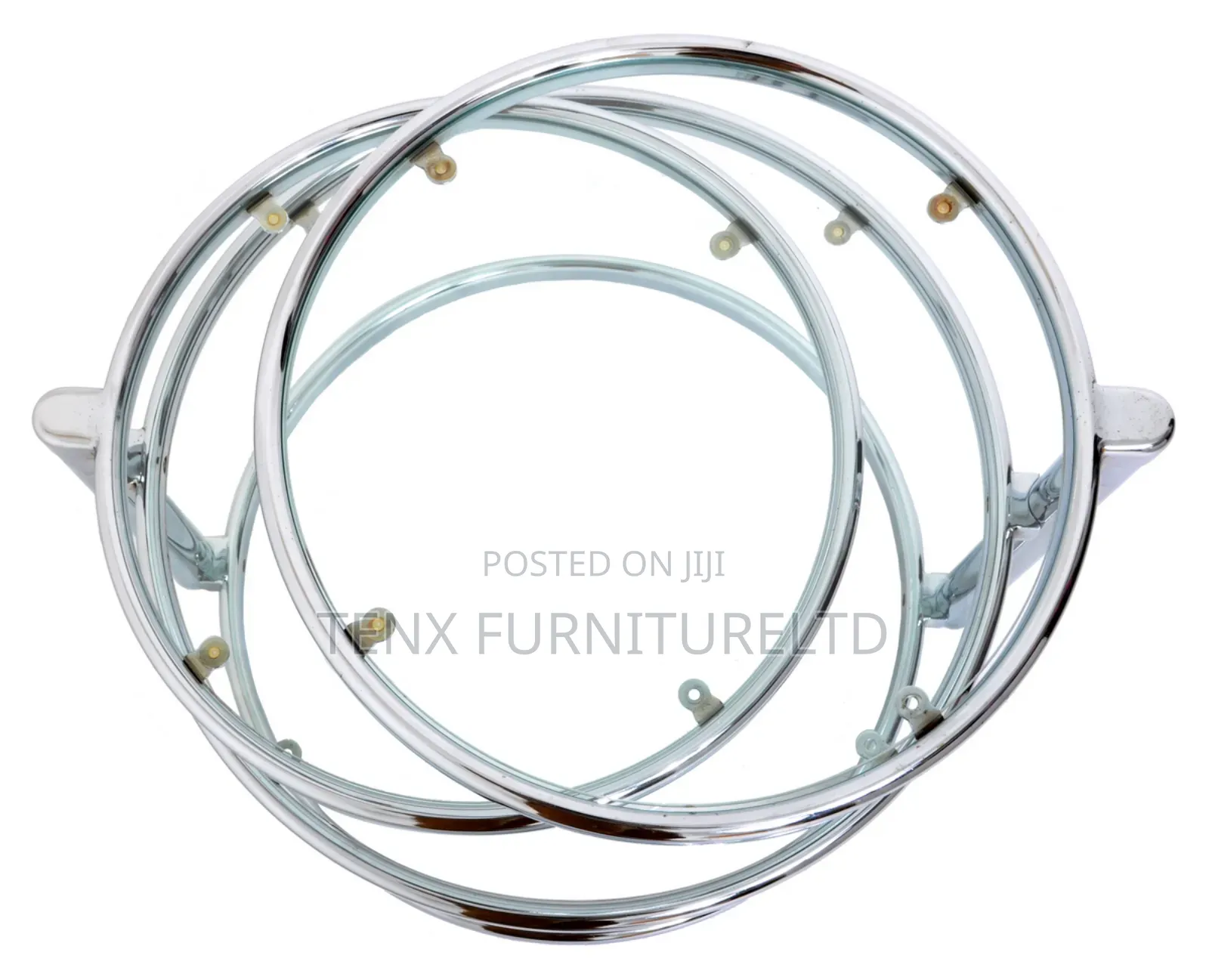 Coffee Table (Rotating) Glass ) Steel