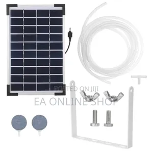 Solar Aquarium Oxygen Pump. Fully Charged