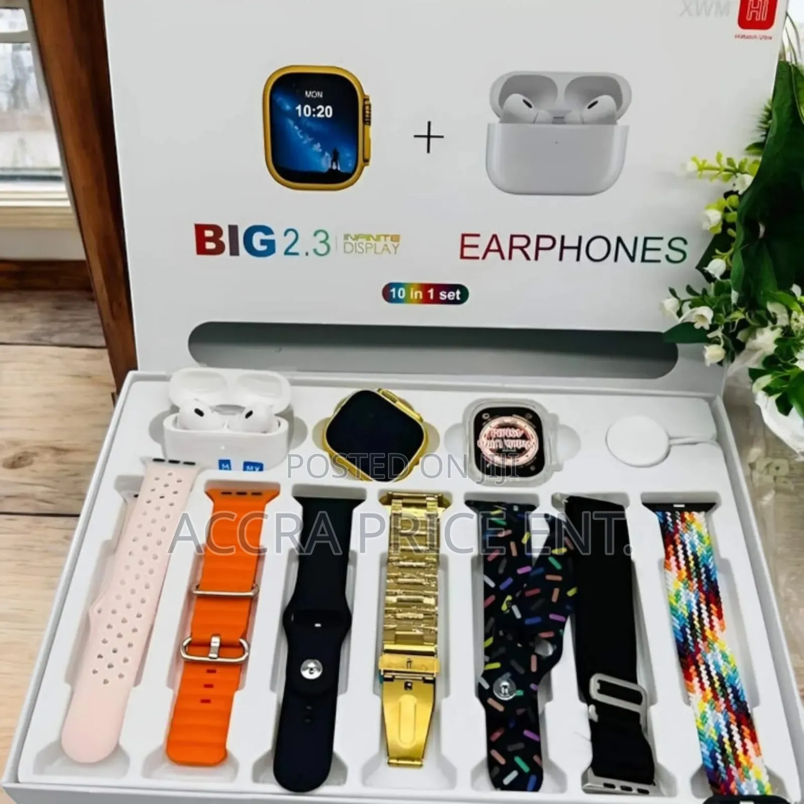 I20 Ultra Smartwatch (10 in One)
