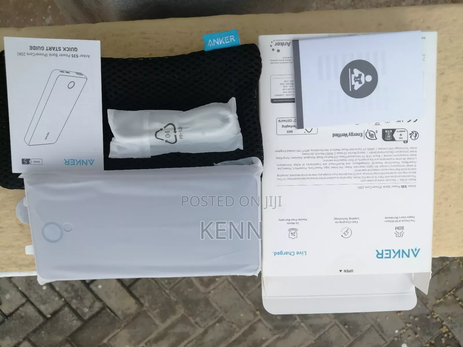 Anker Powercore 535 Type C Powerbank. Phone/45w Laptops/iPad