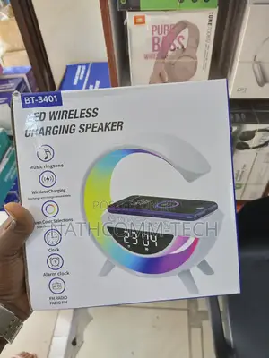 Bt-3401 Wireless Charger and Speaker 