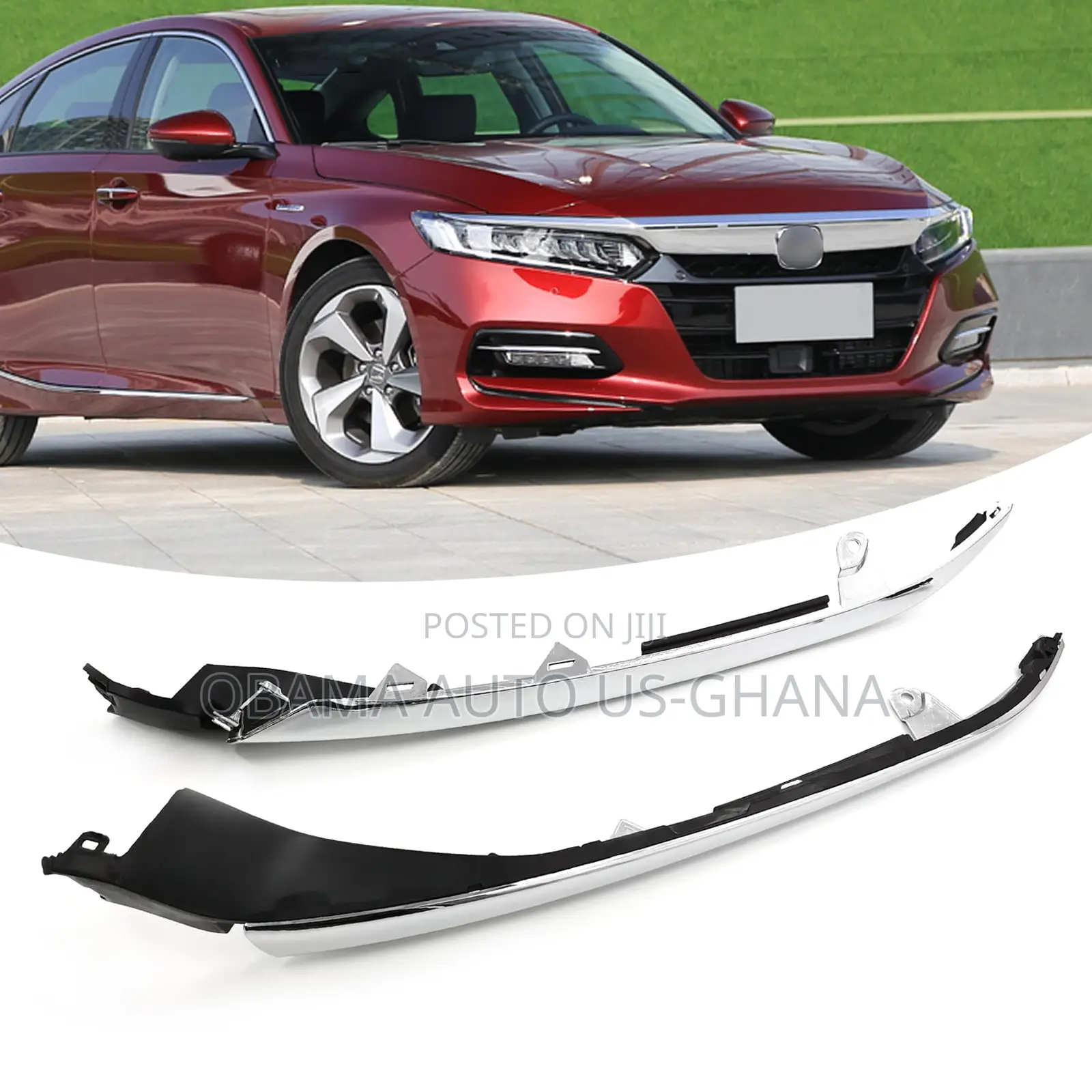 Honda Accord 2018 Chrome 2018 2019 2020 2021 Headlight Chrome Stripe