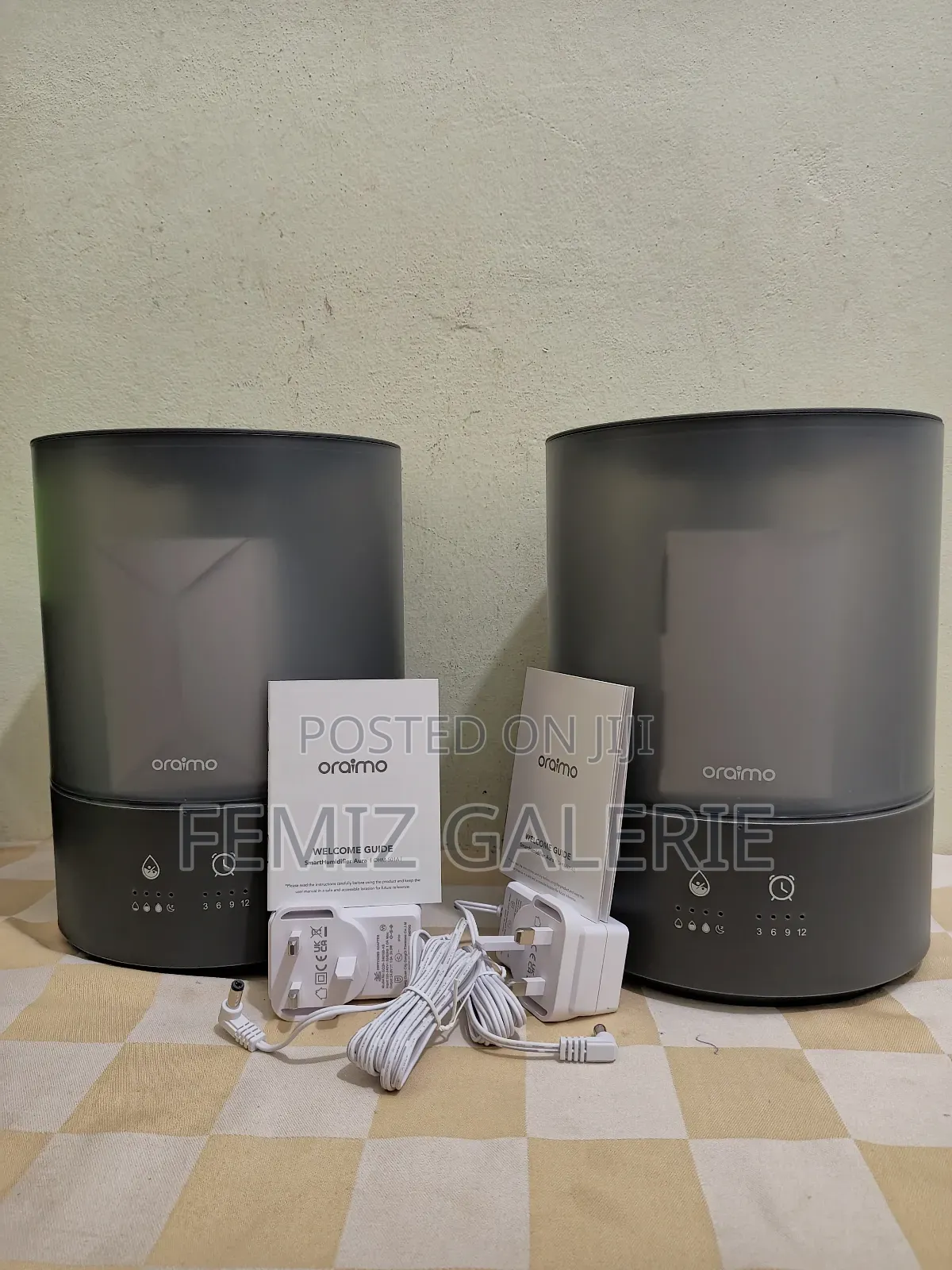 Oraimo Smart Humidifier Aura 4l Plus Essential Oil ×2
