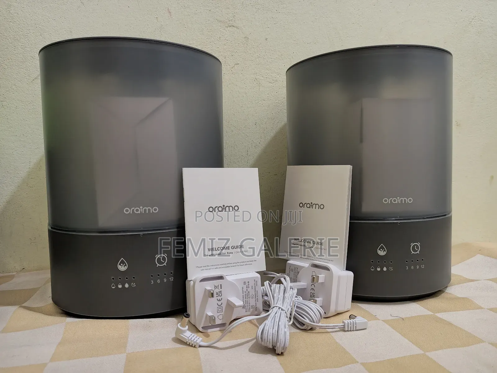 Oraimo Smart Humidifier Aura 4l Plus Essential Oil ×2