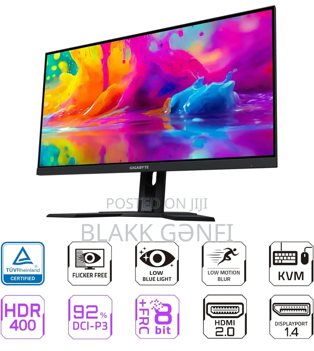 GIGABYTE M27Q QHD Gaming Monitor {Rev 2.0}