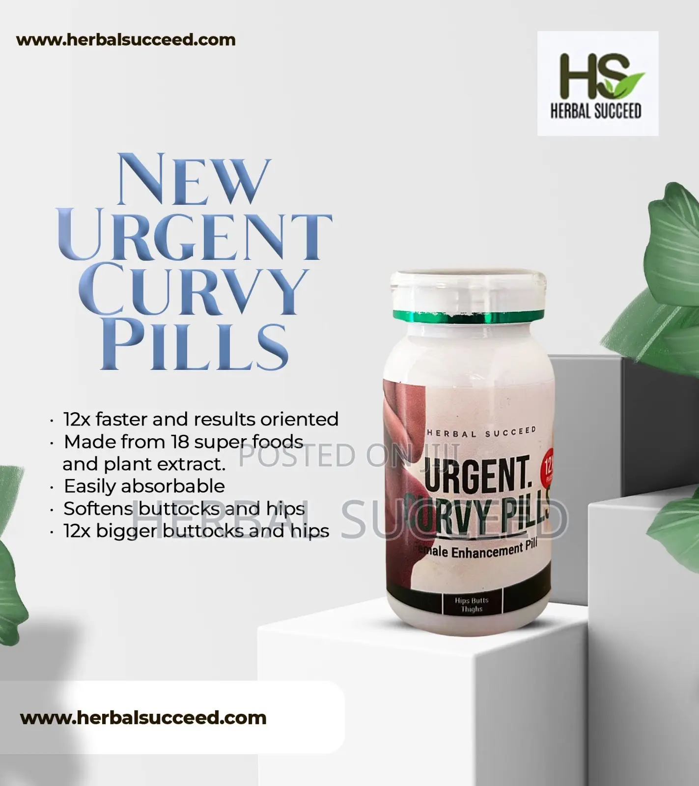 Herbalsucceed Urgent Curvy Pills