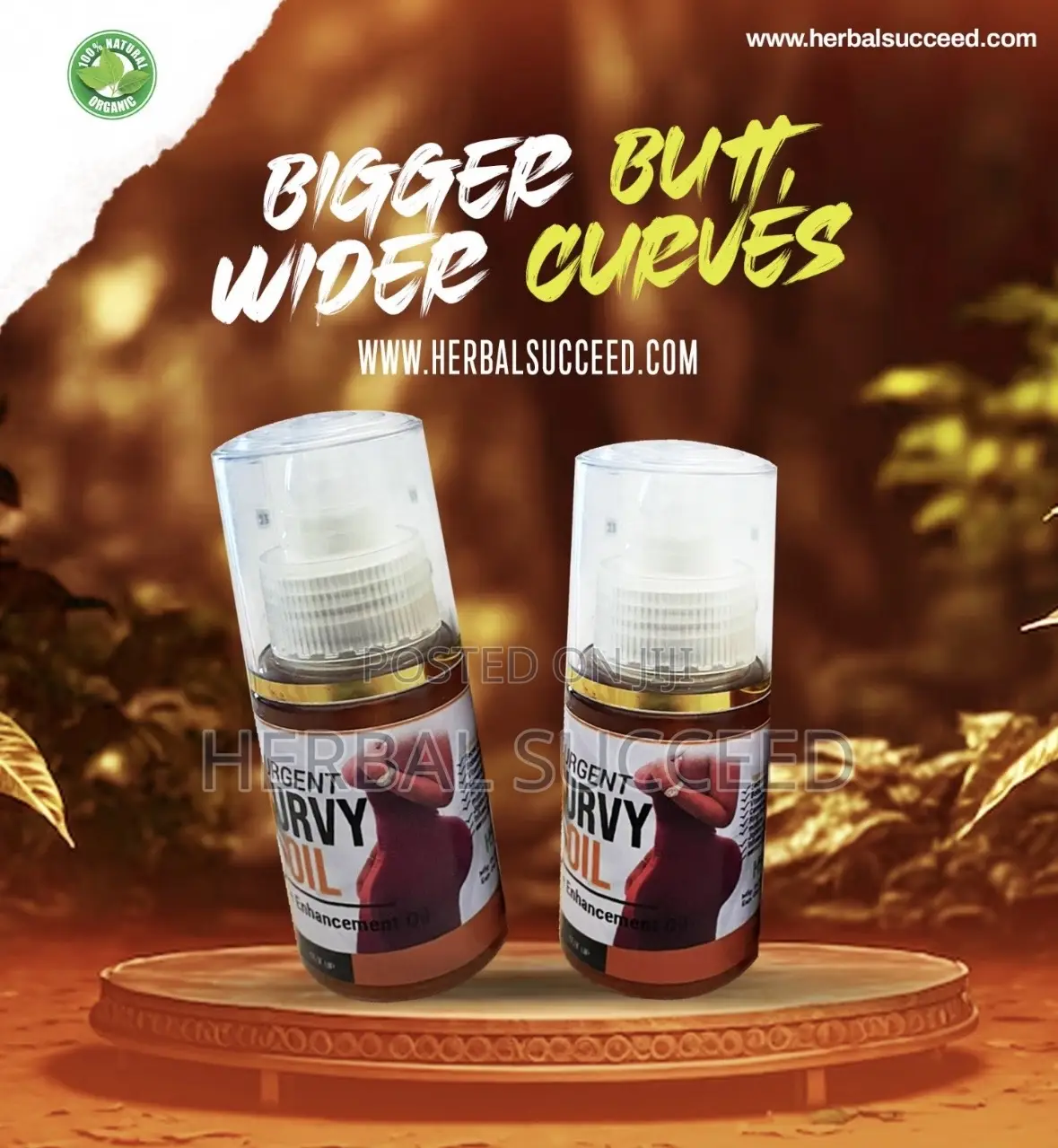Herbalsucceed Urgent Curvy Oil